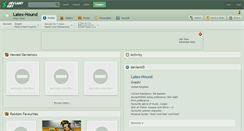 Desktop Screenshot of latex-hound.deviantart.com