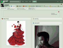 Tablet Screenshot of ceazar.deviantart.com