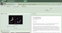 Desktop Screenshot of hapk.deviantart.com
