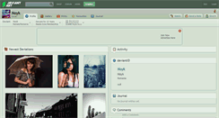 Desktop Screenshot of noyk.deviantart.com
