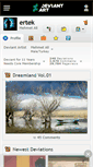 Mobile Screenshot of ertek.deviantart.com