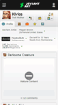 Mobile Screenshot of kivios.deviantart.com