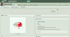 Desktop Screenshot of candy-carousel.deviantart.com
