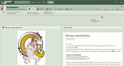 Desktop Screenshot of kishokahime.deviantart.com