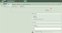 Desktop Screenshot of mneme.deviantart.com
