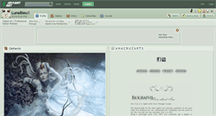 Desktop Screenshot of lunebleu.deviantart.com