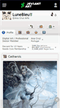 Mobile Screenshot of lunebleu.deviantart.com