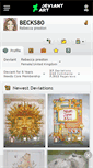 Mobile Screenshot of becks80.deviantart.com