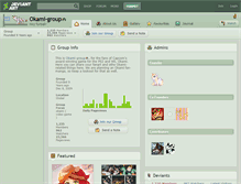 Tablet Screenshot of okami-group.deviantart.com