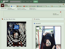 Tablet Screenshot of eiya.deviantart.com