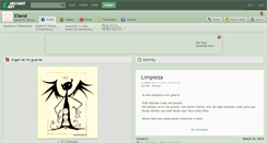 Desktop Screenshot of eliand.deviantart.com