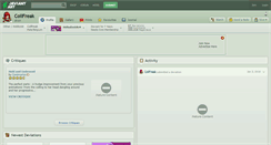 Desktop Screenshot of coilfreak.deviantart.com