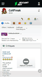Mobile Screenshot of coilfreak.deviantart.com