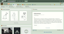Desktop Screenshot of mezryan.deviantart.com