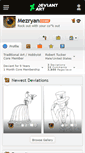 Mobile Screenshot of mezryan.deviantart.com