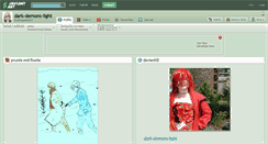 Desktop Screenshot of dark-demons-light.deviantart.com