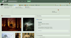 Desktop Screenshot of enquias.deviantart.com