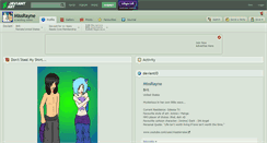 Desktop Screenshot of missrayne.deviantart.com