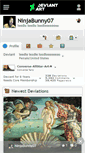 Mobile Screenshot of ninjabunny07.deviantart.com