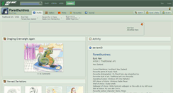 Desktop Screenshot of foresthuntress.deviantart.com