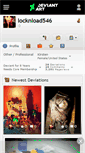 Mobile Screenshot of locknload546.deviantart.com