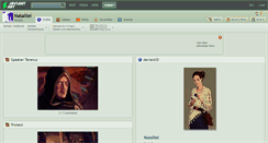 Desktop Screenshot of natalliel.deviantart.com