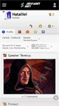 Mobile Screenshot of natalliel.deviantart.com