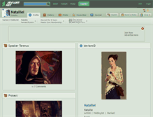Tablet Screenshot of natalliel.deviantart.com