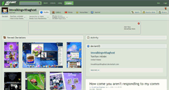 Desktop Screenshot of imwalkingwithaghost.deviantart.com