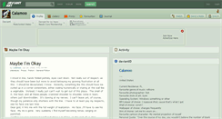 Desktop Screenshot of calamoo.deviantart.com