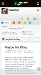 Mobile Screenshot of calamoo.deviantart.com