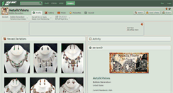 Desktop Screenshot of metallicvisions.deviantart.com