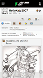 Mobile Screenshot of hellokaty2007.deviantart.com