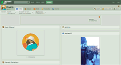 Desktop Screenshot of proarts.deviantart.com
