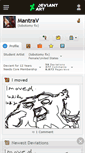 Mobile Screenshot of mantrav.deviantart.com