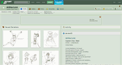 Desktop Screenshot of anima-love.deviantart.com