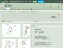 Tablet Screenshot of anima-love.deviantart.com