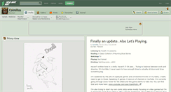 Desktop Screenshot of colmillos.deviantart.com