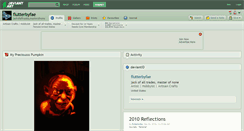 Desktop Screenshot of flutterbyfae.deviantart.com