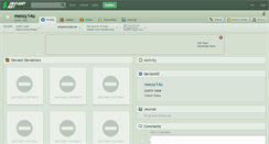 Desktop Screenshot of messy14u.deviantart.com