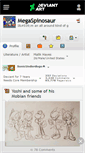 Mobile Screenshot of megaspinosaur.deviantart.com