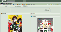 Desktop Screenshot of mixture-doujinshi.deviantart.com