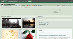 Desktop Screenshot of devphotographyinc.deviantart.com