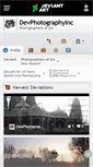 Mobile Screenshot of devphotographyinc.deviantart.com