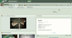 Desktop Screenshot of endraum.deviantart.com