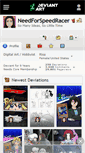 Mobile Screenshot of needforspeedracer.deviantart.com