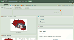 Desktop Screenshot of karehai.deviantart.com