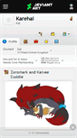 Mobile Screenshot of karehai.deviantart.com