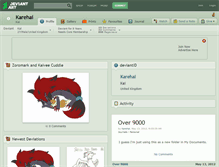 Tablet Screenshot of karehai.deviantart.com