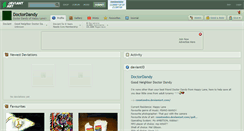 Desktop Screenshot of doctordandy.deviantart.com